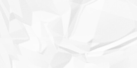 Rough and textured in white paper. White crumpled paper Blank white crumpled and creased paper poster.