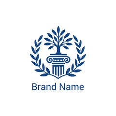 historical brand identity minimal logo