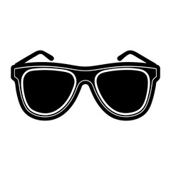 Designer Sunglasses silhouette vector