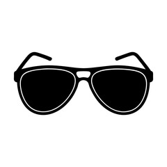 Designer Sunglasses silhouette vector
