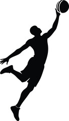 basketball player silhouette