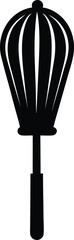 silhouette of oven mitt on white background.