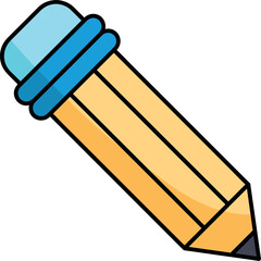 Creative Pencil Vector for Artistic and Educational Use