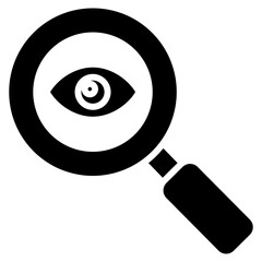 Observation Glyph Icon