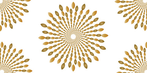 Traditional Mandala  ottoman clean and Flower of life pattern logo design inspiration with white background. creating a modern technology background. minimalist texture. Vector.&nbsp;Illustration.