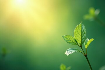 Serene mint green fading to soft yellow sunrise, light, art, design