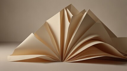 open book isolated on white