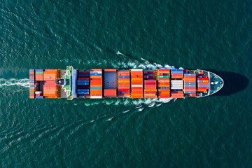 Individual and stacked shipping containers on white and black backgrounds, ideal for international freight transport and logistics concepts