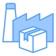 Industry Blue Icon