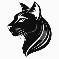 black cat head