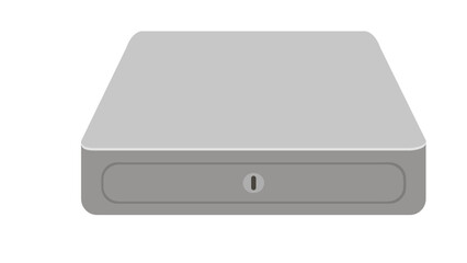 black wireless router