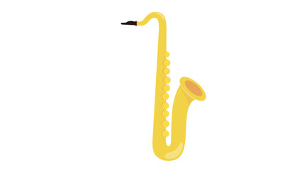 yellow rubber band isolated on white