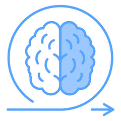 Learning Agility Blue Icon