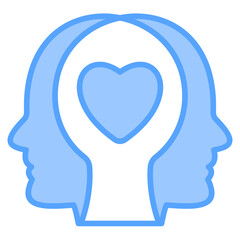 Emphaty Blue Icon