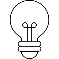 Modern Energy-Efficient Bulb Vector for Creative Designs
