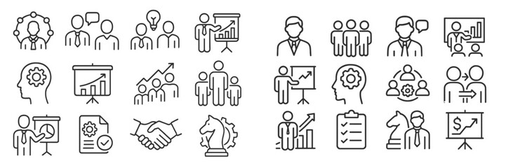 Business concepts and teamwork visuals showcasing collaboration and strategy in a professional setting