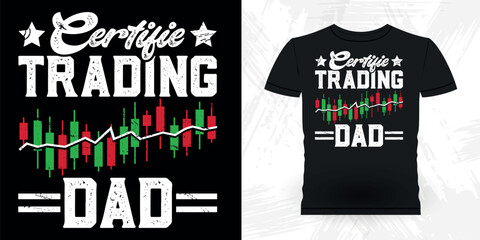 Funny Trader Investor Trading T-shirt Design 
