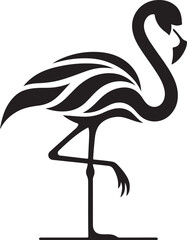 Flamingo Silhouette Vector