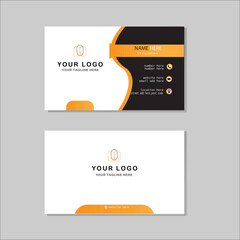 Modern and simple business card template