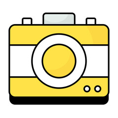 Social Media Colored Outline Icons