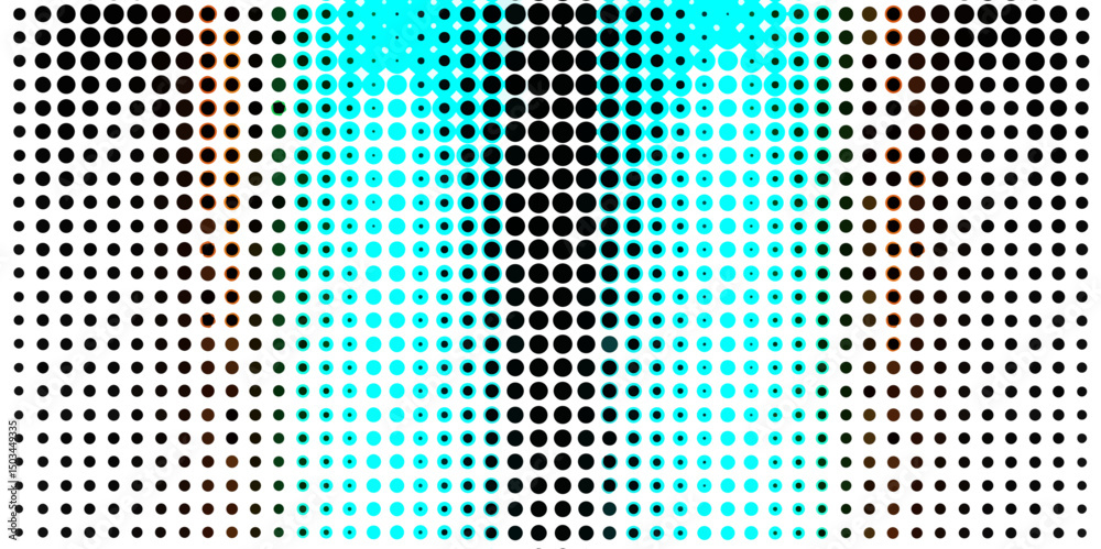 Fototapete abstract colorful halftone dots background pop art texture overlay grunge dots monochrome background