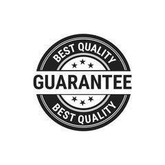 Best Quality Guarantee Stamp Design Premium Vector for Business Branding Assurance