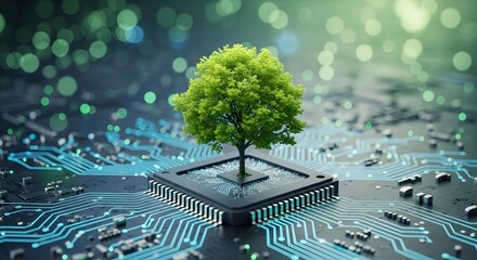 Green Technology Sustainable Computing and the Future of Eco-Friendly Circuitry.  Exploring the Intersection of Nature and Innovation in Technological Advancement for a Greener Tomorrow.