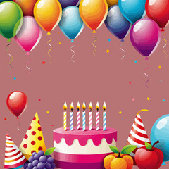 happy-birthday-graphic-with-cake-balloons-and-party-hats-colorful-birthday-illustration-festive-celebration-background-birthday-card-design