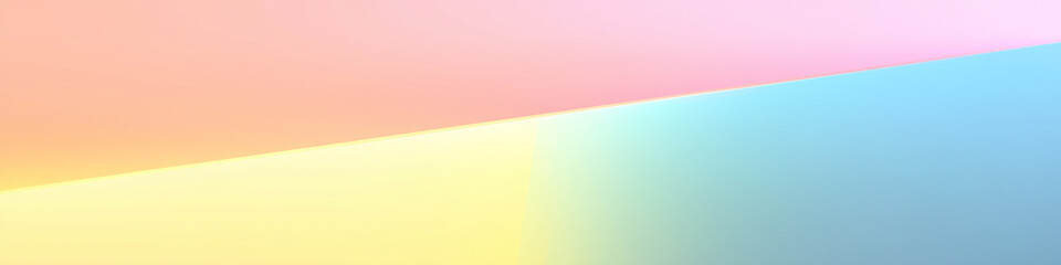 Fototapeta premium Bright Pastel and Iridescent Background