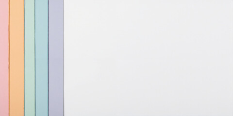 Soft Gradient Stripes A white background with thin, vertical gradient stripes in pastel colors like mint, lavender, and peach.