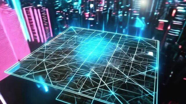 fiber optics background with lots of lights spots
