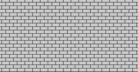 Modern Gray Brick Wall Texture – Abstract Background Design