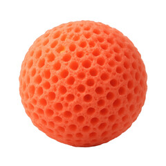 Orange Spiky Bath Sponge Ball