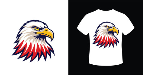 Adobe Illustrator Artwork American land of the free 4th of july independence day t-shirt design.
