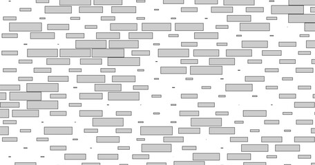 Modern Gray Brick Wall Texture – Abstract Background Design