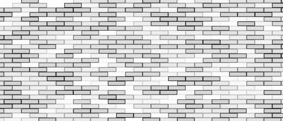 Modern Gray Brick Wall Texture – Abstract Background Design