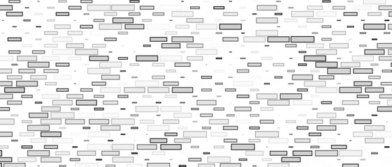 Modern Gray Brick Wall Texture – Abstract Background Design