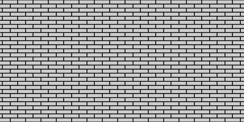 Modern Gray Brick Wall Texture &ndash; Abstract Background Design"