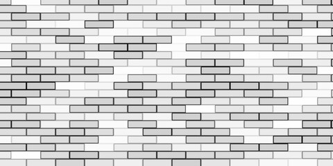 Modern Gray Brick Wall Texture – Abstract Background Design
