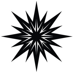 black and white compass