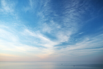 Sky background on sunset. Nature abstract composition