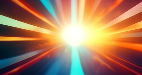 Obraz premium abstract background with rays
