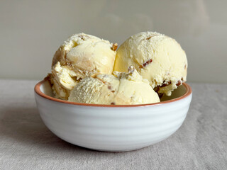 bowl of ice cream