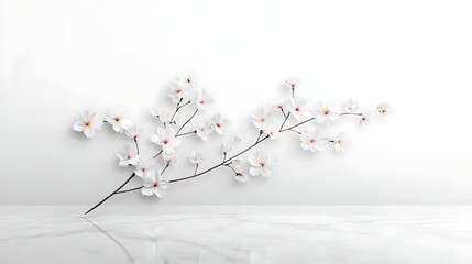 White Blossoms with Marble, and Minimalist.