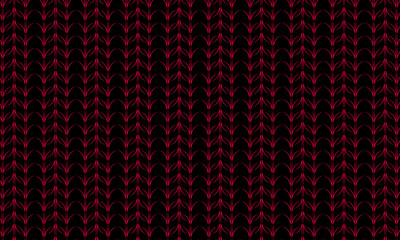 Seamless Abstract Pink Ovals Pattern on Black Background