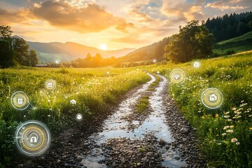 Smart Village Technology Innovative Solutions for Sustainable Rural Development