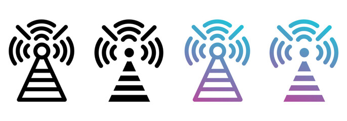 broadcast best multistyle icon sheet collection