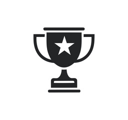 gold trophy cup icon