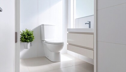 interior of a modern bathroom