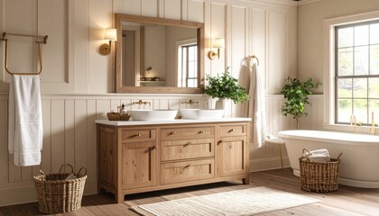 modern bathroom interior